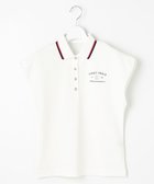 【23区 ゴルフ/NIJYUSANKU GOLF】の【WOMEN】遮熱エイトムーブポロ フレンチスリーブ ストレッチ性 吸水速乾 UVカット ホワイト系|ID: prp329100004602200 ipo3291000000032721992