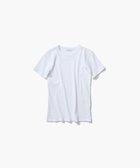 【エイトン/ATON】のRECYCLE SUVIN RIB フィットTシャツ WHITE|ID: prp329100004602211 ipo3291000000032722118
