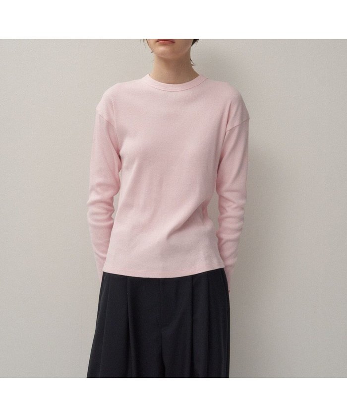 【エイトン/ATON】のRECYCLE SUVIN RIB ロングスリーブTシャツ インテリア・キッズ・メンズ・レディースファッション・服の通販 founy(ファニー) https://founy.com/ ファッション Fashion レディースファッション Fashion for Women トップス・カットソー Cut & Sew Tops シャツ・ブラウス・オフィスカジュアル Elegant Blouses & Button-Ups ロングTシャツ・Tシャツ Longline T-Shirts & Tees カットソー・ベーシックTシャツ Cut-and-Sewn Tops / Stretch Tees & Basics 新作・新入荷 New Arrivals / New In インド Indian Textile インナー Innerwear カットソー Cut and Sewn Top スリーブ Sleeve, Long Sleeve / Short Sleeve フィット Fit, Slim Fit ボトム Bottoms, Lower Wear レギュラー Regular, Standard Fit ロング Long, Long-Length 夏 Summer S/S・春夏 SS, Spring/Summer, Warm Season A/W・秋冬 Autumn/Winter 長袖 Long Sleeve, Full Sleeve |ID: prp329100004602212 ipo3291000000032722130