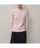 【エイトン/ATON】のRECYCLE SUVIN RIB ロングスリーブTシャツ PINK|ID: prp329100004602212 ipo3291000000032722132