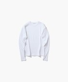 【エイトン/ATON】のRECYCLE SUVIN RIB ロングスリーブTシャツ WHITE|ID: prp329100004602212 ipo3291000000032722133