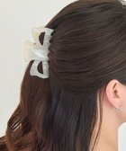 【フィービィー/phoebe】のマーブルカラーバンスクリップ ホワイト ホワイト|ID: prp329100004602225 ipo3291000000032722239
