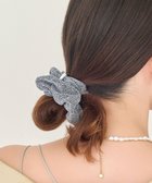 【フィービィー/phoebe】のメタルグリッターシュシュ グレー グレー|ID: prp329100004602236 ipo3291000000032722280