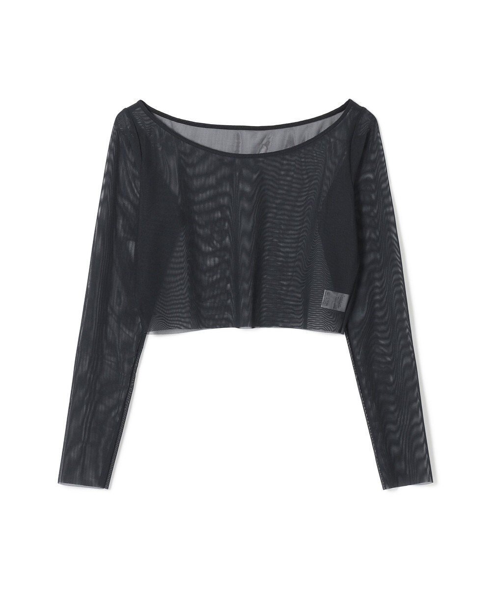 【チャコット/Chacott】のチュールショートトップ 人気、トレンドファッション・服の通販 founy(ファニー) 　ファッション　Fashion　レディースファッション　Fashion for Women　トップス・カットソー　Cut & Sew Tops　ショート　Short, Short Length　チュール　Tulip, Tulip Motif　 other-1|ID: prp329100004602286 ipo3291000000033524042