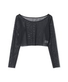 【チャコット/Chacott】のチュールショートトップ 人気、トレンドファッション・服の通販 founy(ファニー) ファッション Fashion レディースファッション Fashion for Women トップス・カットソー Cut & Sew Tops ショート Short, Short Length チュール Tulip, Tulip Motif thumbnail ブラック|ID: prp329100004602286 ipo3291000000033524044