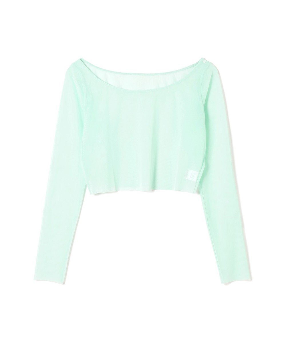 【チャコット/Chacott】のチュールショートトップ インテリア・キッズ・メンズ・レディースファッション・服の通販 founy(ファニー) ファッション Fashion レディースファッション Fashion for Women トップス・カットソー Cut & Sew Tops ショート Short, Short Length チュール Tulip, Tulip Motif アイスグリーン|ID: prp329100004602286 ipo3291000000033657546