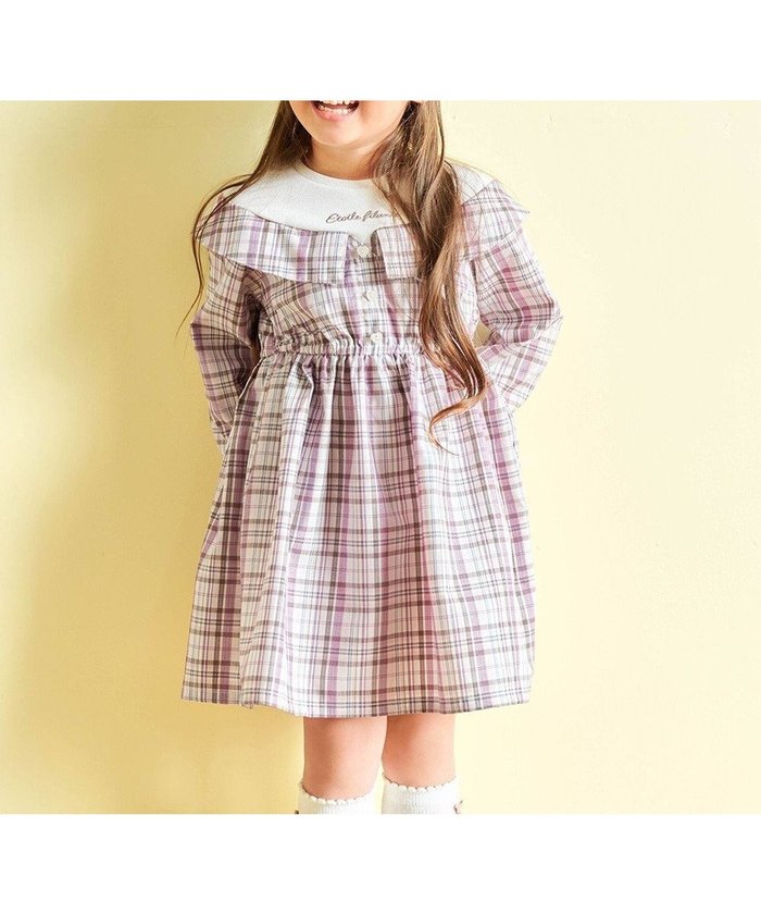 【エニファム/any FAM / KIDS】のチェックドッキングワンピース インテリア・キッズ・メンズ・レディースファッション・服の通販 founy(ファニー) https://founy.com/ ファッション Fashion キッズファッション Fashion for Kids ワンピース Dresses ドッキング Docking, Mixed Material ポケット Pocket, Pocket Detail 夏 Summer 春 Spring S/S・春夏 SS, Spring/Summer, Warm Season |ID: prp329100004602860 ipo3291000000032732879