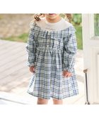 【エニファム/any FAM / KIDS】のチェックドッキングワンピース サックスブルー|ID: prp329100004602860 ipo3291000000032732881