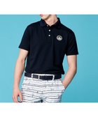 【23区 ゴルフ/23区GOLF / MEN】の【MEN】【ストレッチ性】ポリエステルサッカー 半袖ポロシャツ 涼感素材で肌離れGOOD ネイビー系|ID: prp329100004602873 ipo3291000000032733013