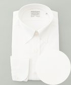 【五大陸/gotairiku / MEN】の【形態安定】PREMIUMPLEATS_スナップダウン_通年ドレスシャツ(無地/織柄) 無地/ホワイト系|ID: prp329100004602874 ipo3291000000032733020