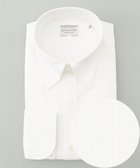 【五大陸/gotairiku / MEN】の【形態安定】PREMIUMPLEATS_スナップダウン_通年ドレスシャツ(無地/織柄) ドビーストライプ/ホワイト系1|ID: prp329100004602874 ipo3291000000032733021