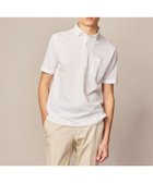 【ジョセフ アブード/JOSEPH ABBOUD / MEN】の【吸水速乾/上質感】千鳥サッカーポロシャツ ホワイト系|ID: prp329100004602877 ipo3291000000032733041