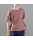 【ジョゼフ オム/JOSEPH HOMME / MEN】の新素材【清涼感/ストレッチ】リンクスメランジジャージー クルーネックカットソー ピンク系|ID: prp329100004602880 ipo3291000000032733071
