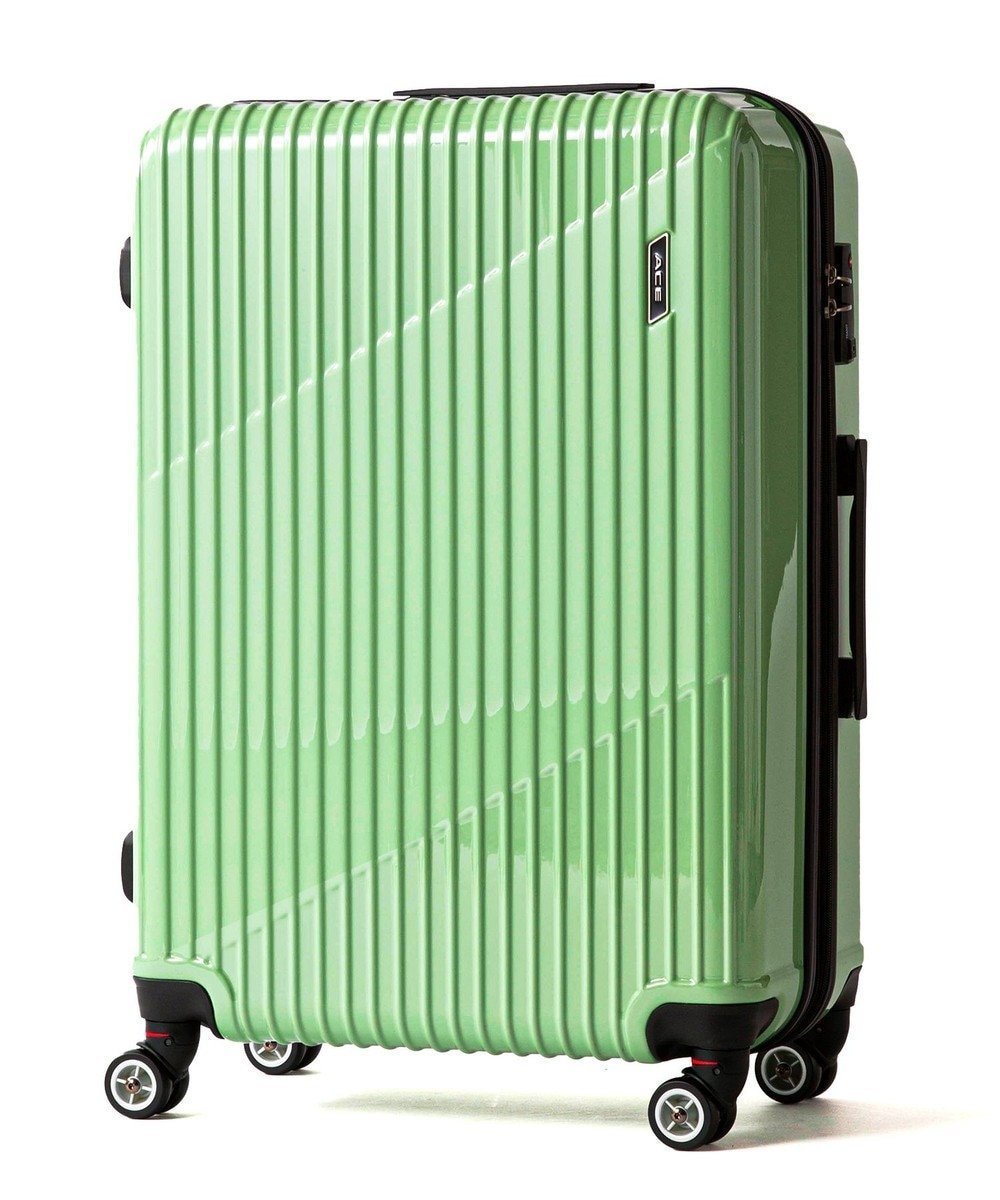 【エースバッグズアンドラゲッジ/ACE BAGS & LUGGAGE】のACE クレスタ スーツケース 7~10泊 83~93L エキスパンド機能 06318 エース インテリア・キッズ・メンズ・レディースファッション・服の通販 founy(ファニー) 　ファッション　Fashion　レディースファッション　Fashion for Women　スーツ　Business Suits & Workwear　スーツケース キャリーケース　Suitcase / Carry Case　ポケット　Pocket, Pocket Detail　ライトグリーン|ID: prp329100004602885 ipo3291000000032733119