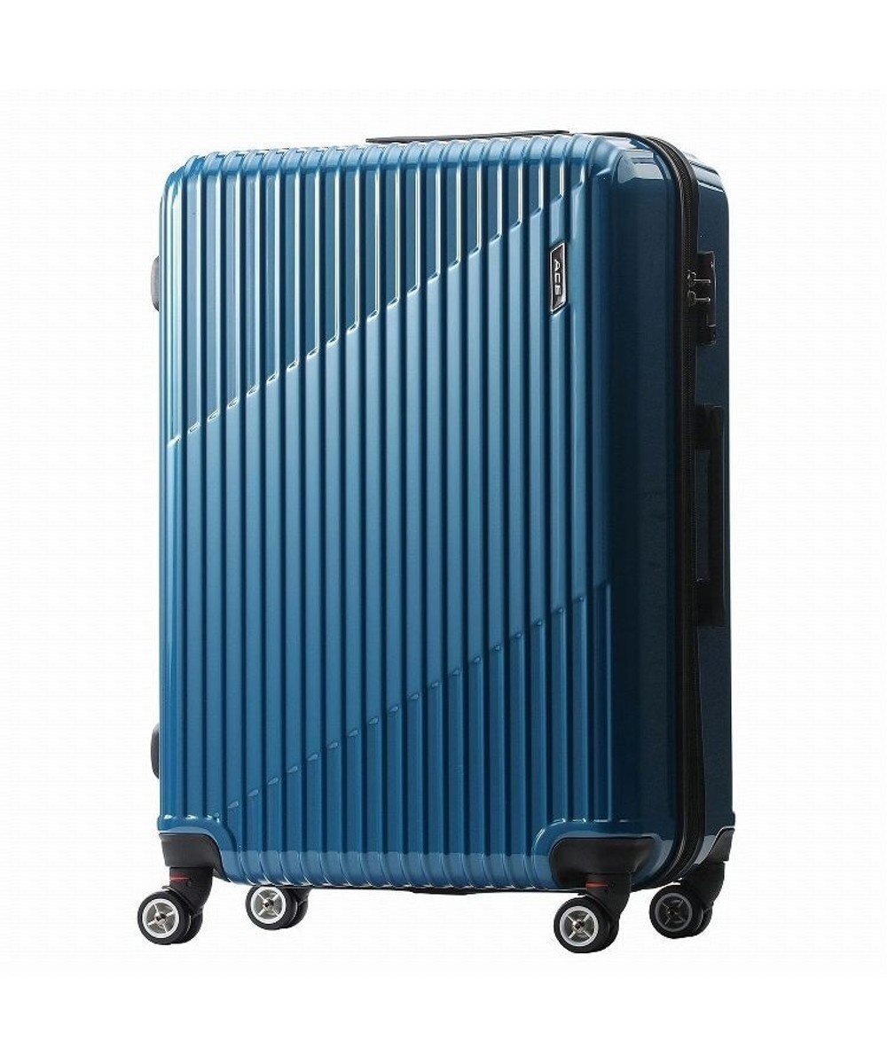 【エースバッグズアンドラゲッジ/ACE BAGS & LUGGAGE】のACE クレスタ スーツケース 7~10泊 83~93L エキスパンド機能 06318 エース インテリア・キッズ・メンズ・レディースファッション・服の通販 founy(ファニー) 　ファッション　Fashion　レディースファッション　Fashion for Women　スーツ　Business Suits & Workwear　スーツケース キャリーケース　Suitcase / Carry Case　ポケット　Pocket, Pocket Detail　ブルー|ID: prp329100004602885 ipo3291000000032733121