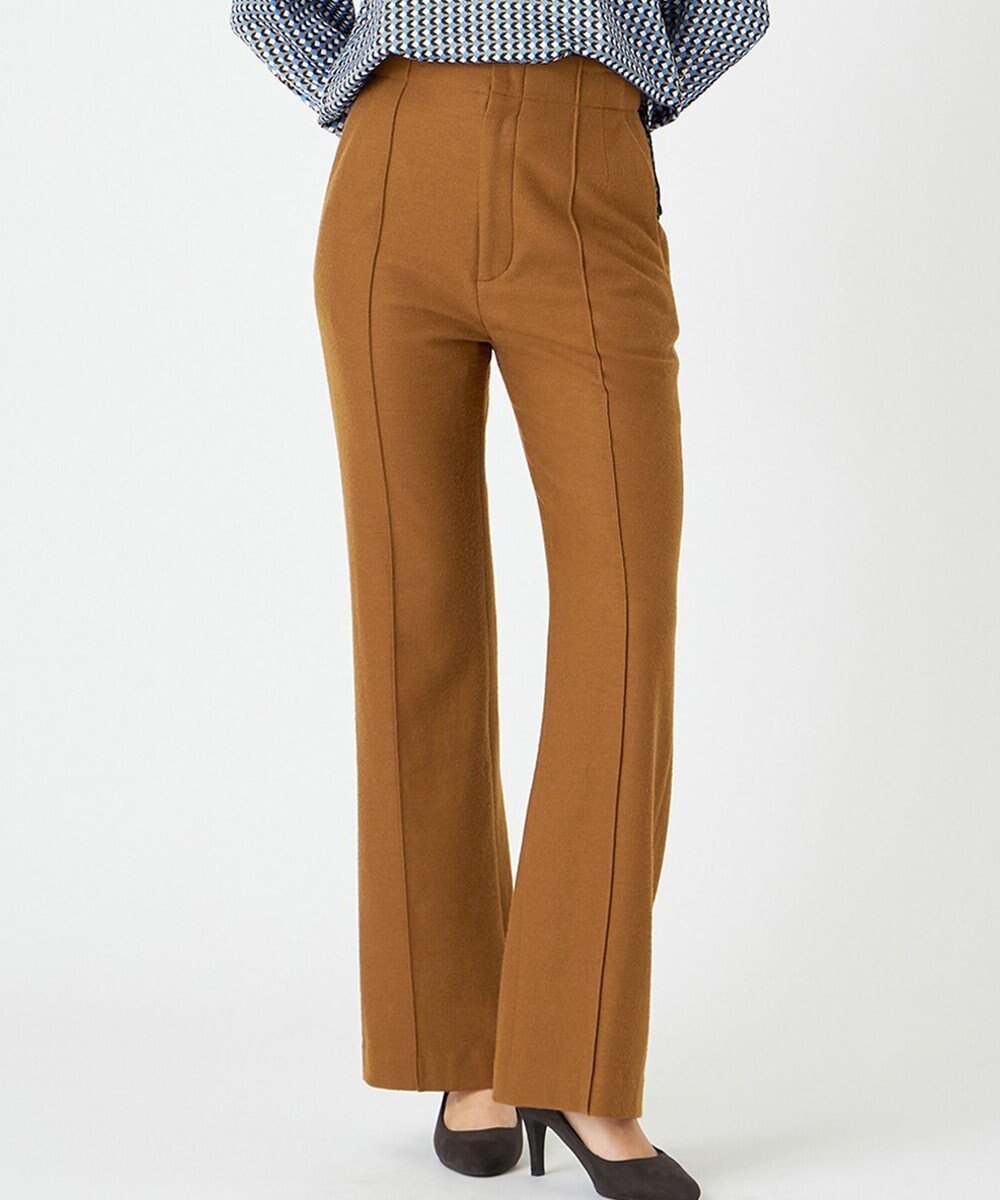 【ベイジ,/BEIGE,】のMAZARINE / スリムフレアパンツ インテリア・キッズ・メンズ・レディースファッション・服の通販 founy(ファニー) 　ファッション　Fashion　レディースファッション　Fashion for Women　パンツ　Pants & Trousers　センター　Center, Center Line　フレア　Flare, Flared　A/W・秋冬　Autumn/Winter　L.Brown|ID: prp329100004602901 ipo3291000000032733377