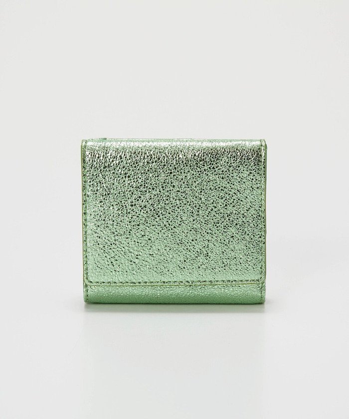 【トプカピ/TOPKAPI】の【TREASURE TOPKAPI】ウォッシュド レザー メタリック 二つ折り財布 インテリア・キッズ・メンズ・レディースファッション・服の通販 founy(ファニー) https://founy.com/ ファッション Fashion レディースファッション Fashion for Women ミニ財布・二つ折り財布 Wallets & Card Cases シルバー Silver, Metallic Silver ボックス Boxy, Box Shape ポケット Pocket, Pocket Detail メタリック Metallic, Shiny Finish エレガント 上品 Elegant 財布 Wallet, Purse |ID: prp329100004602907 ipo3291000000032733519