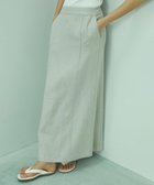【ベイジ,/BEIGE,】の【CLASSY. 8月号掲載】BURDOCK / Iラインスカート Flax|ID: prp329100004602919 ipo3291000000032733624