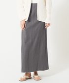 【ベイジ,/BEIGE,】の【CLASSY. 8月号掲載】BURDOCK / Iラインスカート Slate|ID: prp329100004602919 ipo3291000000032733626