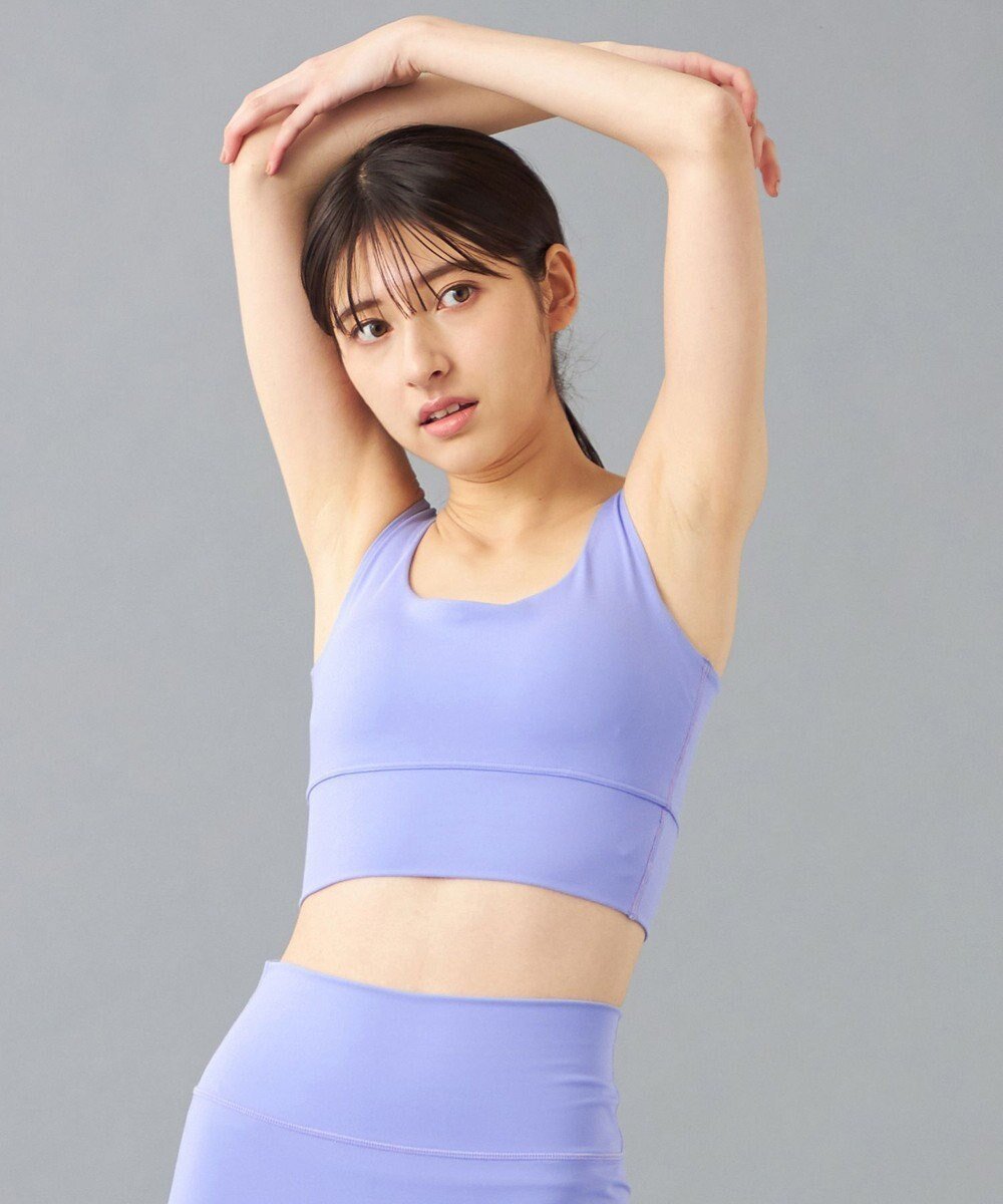 【チャコット/Chacott】のChacott BALANCE Motion ブラトップ インテリア・キッズ・メンズ・レディースファッション・服の通販 founy(ファニー) 　ファッション　Fashion　レディースファッション　Fashion for Women　トップス・カットソー　Cut & Sew Tops　アンダー　Underwear Essentials　抗菌　Antibacterial, Bacteria-Resistant　ストレッチ　Stretch, Stretchy Fabric　パウダー　Powder, Soft Tone　フィット　Fit, Slim Fit　リラックス　Relax, Relaxed Fit　おすすめ　Recommended / Our Picks　エレガント 上品　Elegant　ヒヤシンス|ID: prp329100004602939 ipo3291000000032733797