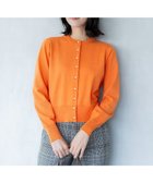 【組曲/KUMIKYOKU】の【洗える・6色展開】Elenaベーシックニット カーディガン オレンジ系|ID: prp329100004602943 ipo3291000000032733868
