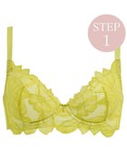 【ブラデリス ニューヨーク/BRADELIS New York】の【BRADELIS New York / 育乳補整ブラ・STEP1 集める】ジャスミンステップ1ブラ24A1 ライム|ID: prp329100004602945 ipo3291000000032733881
