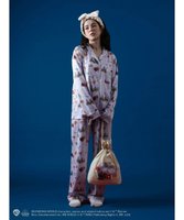 【グリーンパークス/Green Parks】のハリーポッター/ナイトウェアSET 人気、トレンドファッション・服の通販 founy(ファニー) ファッション Fashion レディースファッション Fashion for Women トップス・カットソー Cut & Sew Tops シャツ・ブラウス・オフィスカジュアル Elegant Blouses & Button-Ups セットアップ Matching Sets レディーストップス・ブラウス Tops & Blouses / Assorted Women's Tops ベーシック Basic, Essential ポケット Pocket, Pocket Detail モチーフ Motif, Design Theme ロング Long, Long-Length 夏 Summer 巾着 Drawstring Bag, Kinchaku 旅行 Travel 春 Spring S/S・春夏 SS, Spring/Summer, Warm Season |ID:prp329100004602951