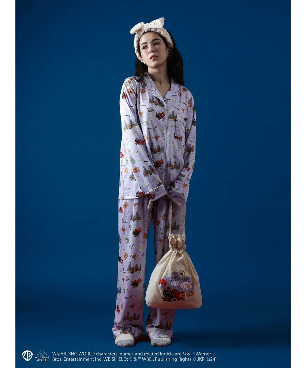 【グリーンパークス/Green Parks】のハリーポッター/ナイトウェアSET 人気、トレンドファッション・服の通販 founy(ファニー) 　ファッション　Fashion　レディースファッション　Fashion for Women　トップス・カットソー　Cut & Sew Tops　シャツ・ブラウス・オフィスカジュアル　Elegant Blouses & Button-Ups　セットアップ　Matching Sets　レディーストップス・ブラウス　Tops & Blouses / Assorted Women's Tops　ベーシック　Basic, Essential　ポケット　Pocket, Pocket Detail　モチーフ　Motif, Design Theme　ロング　Long, Long-Length　夏　Summer　巾着　Drawstring Bag, Kinchaku　旅行　Travel　春　Spring　S/S・春夏　SS, Spring/Summer, Warm Season　 other-1|ID: prp329100004602951 ipo3291000000032733999