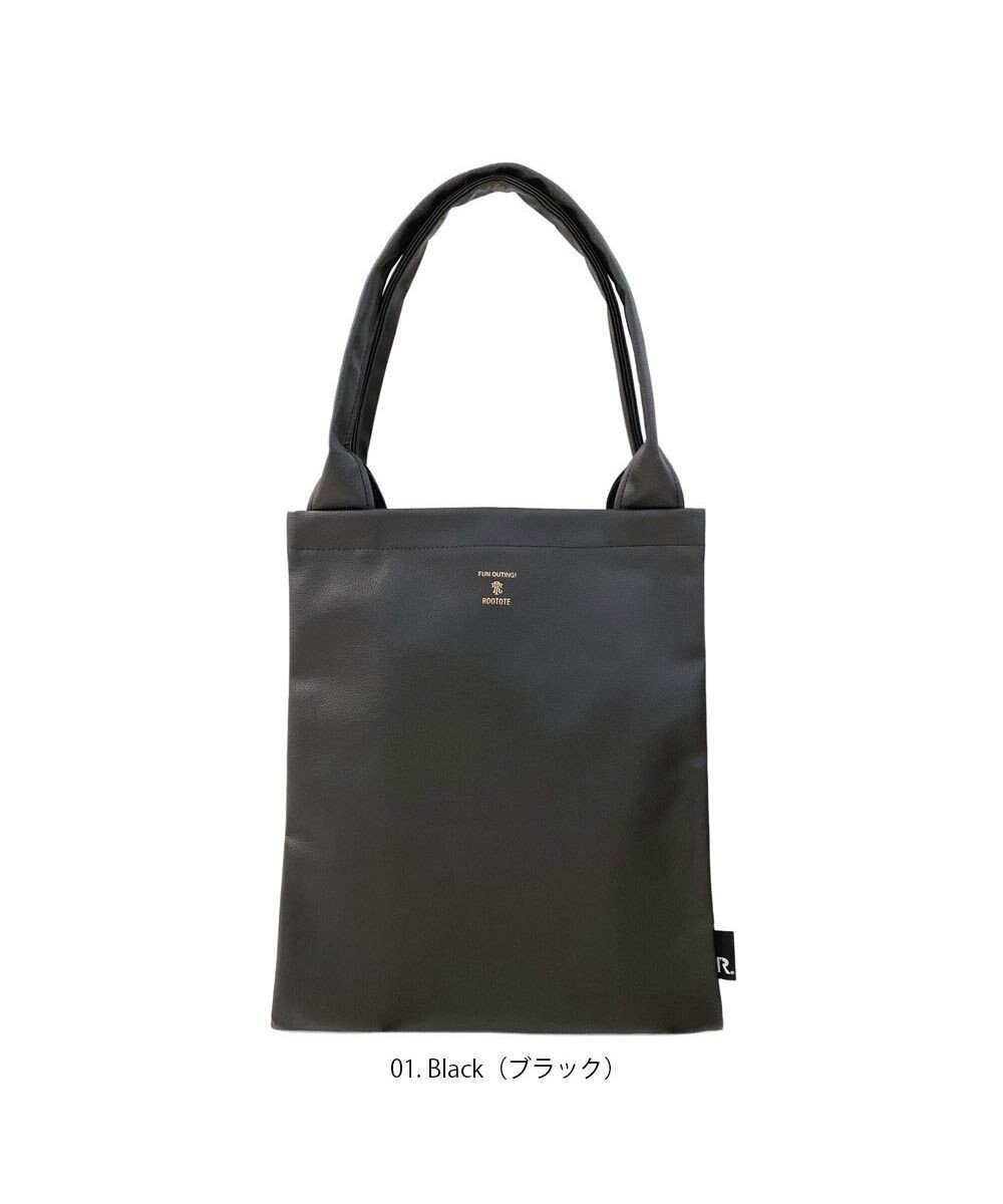【ルートート/ROOTOTE】の3088【合皮フラットトート】 LT.チューブ.レザレット-A インテリア・キッズ・メンズ・レディースファッション・服の通販 founy(ファニー) 　ファッション　Fashion　レディースファッション　Fashion for Women　バッグ　Bags　オケージョン　Occasion Wear　カメラ　Camera Accessories　軽量　Lightweight, Ultra Light　チューブ　Tube, Tube Top　ハンカチ　Handkerchief, Hanky　ポケット　Pocket, Pocket Detail　エレガント 上品　Elegant　新作・新入荷　New Arrivals / New In　ビジネス 仕事 通勤　Business / Work / Commuting　01:ブラック|ID: prp329100004602962 ipo3291000000032734198