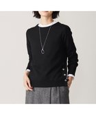 【ジェイ プレス/J.PRESS】のCLEAR LIGHT WOOL ボートネック ニット ブラック系|ID: prp329100004602979 ipo3291000000032734570