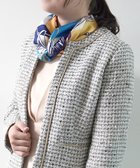 【マルカオリジナル/Marca originals】の【Marcaオリジナル】色面シルエット馬車 小判 シルクツイル スカーフ 人気、トレンドファッション・服の通販 founy(ファニー) ファッション Fashion レディースファッション Fashion for Women 秋 Autumn シルク Silk, 100% Silk スカーフ Scarf, Neckwear ストール Stole, Wrap ハンカチ Handkerchief, Hanky バンダナ Bandana, Head Scarf プリント Print, Printed Pattern モチーフ Motif, Design Theme おすすめ Recommended / Our Picks thumbnail ブルー|ID: prp329100004602985 ipo3291000000033493909