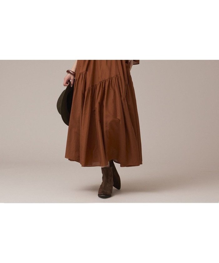 【グレース コンチネンタル/GRACE CONTINENTAL】のコットンシルクティアードスカート インテリア・キッズ・メンズ・レディースファッション・服の通販 founy(ファニー) https://founy.com/ ファッション Fashion レディースファッション Fashion for Women スカート Skirts ティアードスカート Tiered Skirts おすすめ Recommended / Our Picks イレギュラー Irregular Design シルク Silk, 100% Silk セットアップ Set-Up, Coordinated Outfit ティアード Tiered, Tiered Style ティアードスカート Tiered Skirt, Flounced Skirt バイアス Bias, Diagonal Cut フェミニン Feminine, Girly 夏 Summer 春 Spring S/S・春夏 SS, Spring/Summer, Warm Season |ID: prp329100004603000 ipo3291000000033068273