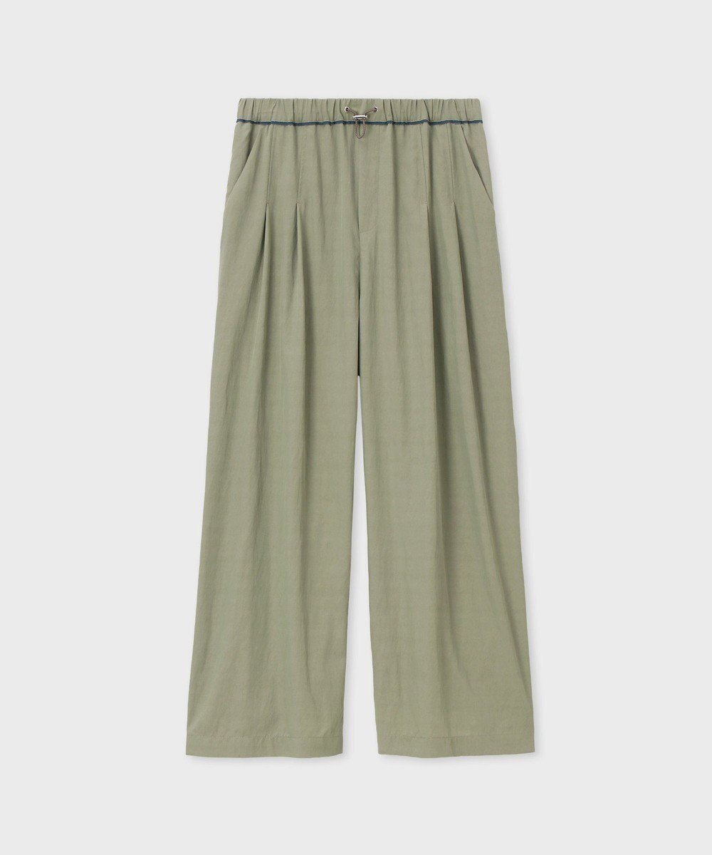 【ポール スミス/Paul Smith】の【洗える】ドロストコード レーヨン パンツ 人気、トレンドファッション・服の通販 founy(ファニー) 　ファッション　Fashion　レディースファッション　Fashion for Women　パンツ　Pants & Trousers　新作・新入荷　New Arrivals / New In　ドレープ　Drape, Draping Fabric　プリーツ　Pleats, Pleated　ワイド　Wide, Wide Fit　エレガント 上品　Elegant　夏　Summer　S/S・春夏　SS, Spring/Summer, Warm Season　洗える　Machine Washable　A/W・秋冬　Autumn/Winter　 other-1|ID: prp329100004603001 ipo3291000000032734865