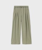 【ポール スミス/Paul Smith】の【洗える】ドロストコード レーヨン パンツ カーキ|ID: prp329100004603001 ipo3291000000032734868