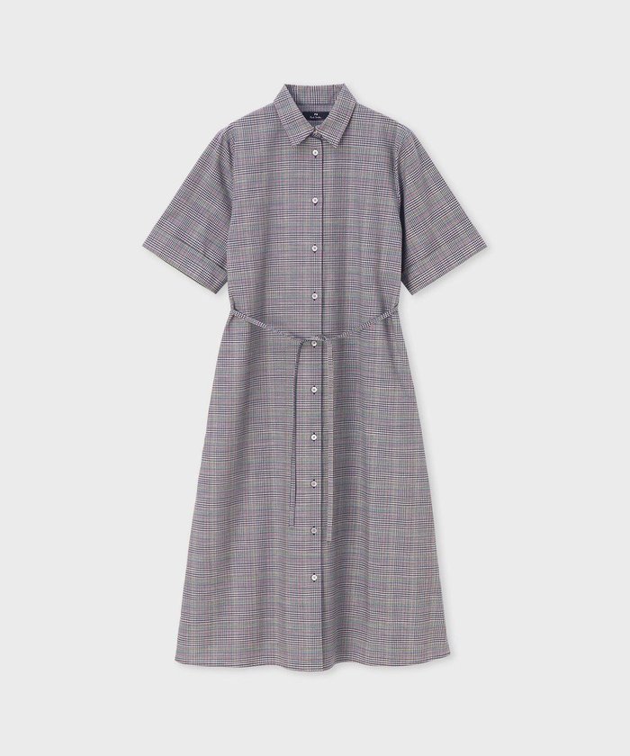【ポール スミス/Paul Smith】の【洗える】グレンチェック シャツ ワンピース インテリア・キッズ・メンズ・レディースファッション・服の通販 founy(ファニー) https://founy.com/ ファッション Fashion レディースファッション Fashion for Women ワンピース Dresses シャツワンピース / 1枚で着映えコーデ Shirt Dresses 新作・新入荷 New Arrivals / New In スニーカー Sneakers, Trainers チェック Check, Plaid, Tartan リラックス Relax, Relaxed Fit エレガント 上品 Elegant 夏 Summer S/S・春夏 SS, Spring/Summer, Warm Season 洗える Machine Washable A/W・秋冬 Autumn/Winter |ID: prp329100004603002 ipo3291000000032734874
