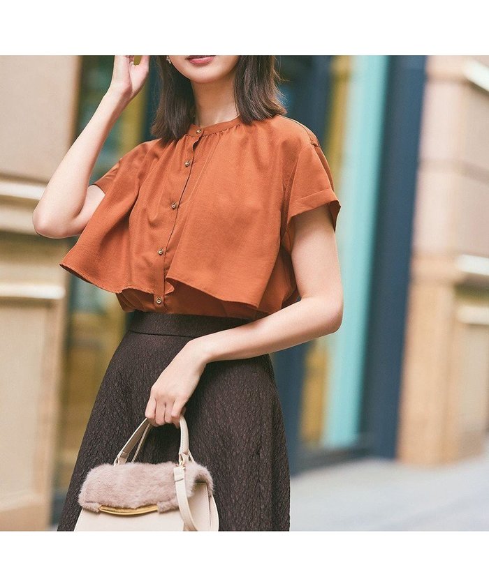 【エニィ スィス/any SiS】の【洗える】バンドカラーレイヤード ブラウス インテリア・キッズ・メンズ・レディースファッション・服の通販 founy(ファニー) https://founy.com/ ファッション Fashion レディースファッション Fashion for Women トップス・カットソー Cut & Sew Tops シャツ・ブラウス・オフィスカジュアル Elegant Blouses & Button-Ups ウォッシャブル Machine Washable 洗える Machine Washable 秋 Autumn シアー Sheer, See-Through チェック Check, Plaid, Tartan バランス Balance, Style Balance ビンテージ Vintage, Retro Style リラックス Relax, Relaxed Fit ワイド Wide, Wide Fit A/W・秋冬 Autumn/Winter おすすめ Recommended / Our Picks エレガント 上品 Elegant 新作・新入荷 New Arrivals / New In |ID: prp329100004603004 ipo3291000000033271745