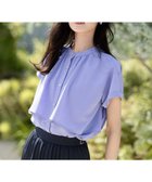 【エニィ スィス/any SiS】の【洗える】バンドカラーレイヤード ブラウス ライトブルー|ID: prp329100004603004 ipo3291000000033326356