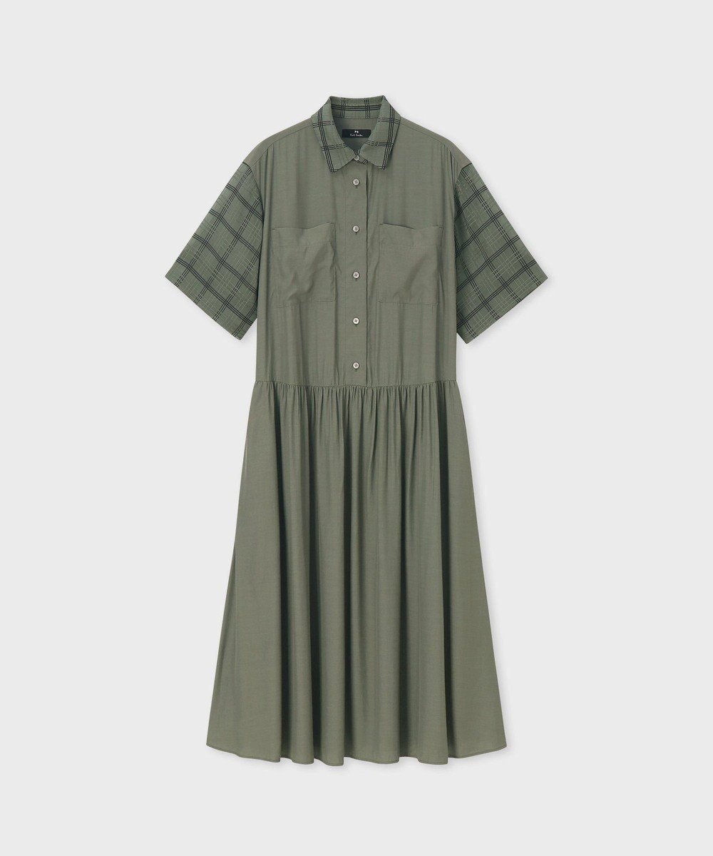 【ポール スミス/Paul Smith】のシアー チェック ワンピース 人気、トレンドファッション・服の通販 founy(ファニー) 　ファッション　Fashion　レディースファッション　Fashion for Women　ワンピース　Dresses　新作・新入荷　New Arrivals / New In　シアー　Sheer, See-Through　チェック　Check, Plaid, Tartan　フェミニン　Feminine, Girly　リラックス　Relax, Relaxed Fit　エレガント 上品　Elegant　夏　Summer　春　Spring　S/S・春夏　SS, Spring/Summer, Warm Season　 other-1|ID: prp329100004603013 ipo3291000000032734956