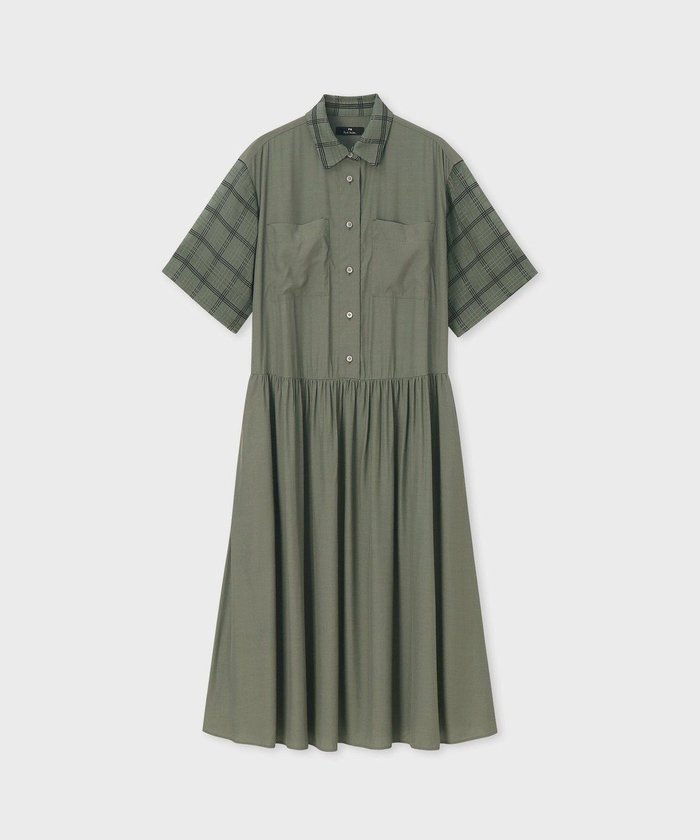 【ポール スミス/Paul Smith】のシアー チェック ワンピース インテリア・キッズ・メンズ・レディースファッション・服の通販 founy(ファニー) https://founy.com/ ファッション Fashion レディースファッション Fashion for Women ワンピース Dresses 新作・新入荷 New Arrivals / New In シアー Sheer, See-Through チェック Check, Plaid, Tartan フェミニン Feminine, Girly リラックス Relax, Relaxed Fit エレガント 上品 Elegant 夏 Summer 春 Spring S/S・春夏 SS, Spring/Summer, Warm Season |ID: prp329100004603013 ipo3291000000032734957