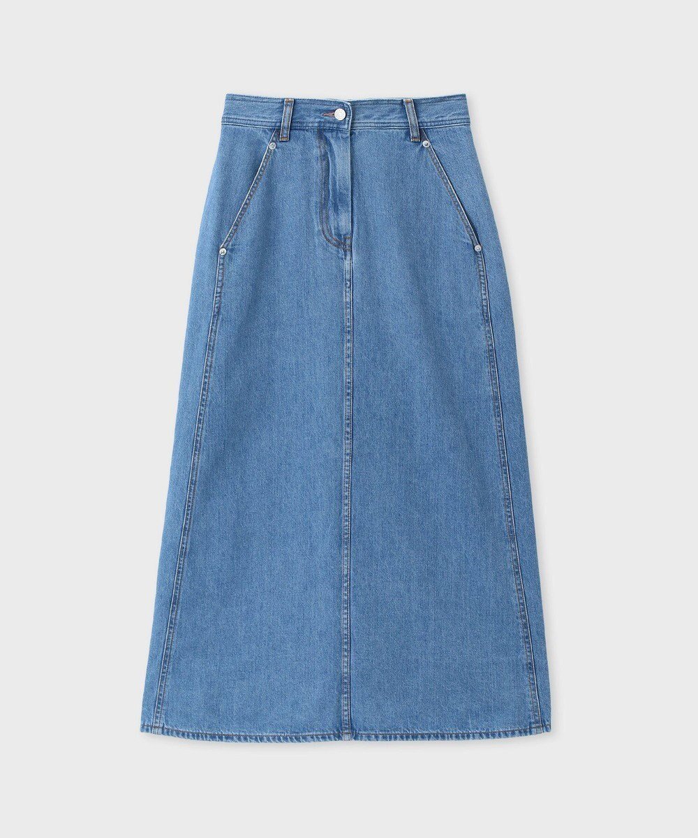 【ポール スミス/Paul Smith】のインディゴ デニム ロング スカート 人気、トレンドファッション・服の通販 founy(ファニー) 　ファッション　Fashion　レディースファッション　Fashion for Women　スカート　Skirts　デニムスカート・カジュアルスカート　Denim Skirts　新作・新入荷　New Arrivals / New In　インディゴ　Indigo Denim　シンプル　Simple, Minimal　ストライプ　Stripe, Striped Pattern　スリット　Slit, Slit Detail　デニム　Denim, Jeans Material　パッチ　Patch, Appliqué　ベーシック　Basic, Essential　ポケット　Pocket, Pocket Detail　ロング　Long, Long-Length　夏　Summer　S/S・春夏　SS, Spring/Summer, Warm Season　A/W・秋冬　Autumn/Winter　 other-1|ID: prp329100004603018 ipo3291000000032735006