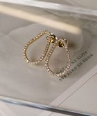 【ティアクラッセ/Tiaclasse】の【金属アレルギー対応】ティアドロップサークルピアス ゴールド|ID: prp329100004603019 ipo3291000000032735014