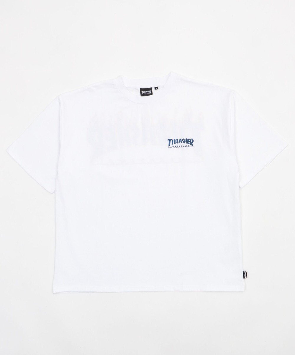 【ウィゴー/WEGO】の【ユニセックス着用ITEM】THRASHER FRAME LOGO T(SS) 人気、トレンドファッション・服の通販 founy(ファニー) 　ファッション　Fashion　レディースファッション　Fashion for Women　トップス・カットソー　Cut & Sew Tops　シャツ・ブラウス・オフィスカジュアル　Elegant Blouses & Button-Ups　ロングTシャツ・Tシャツ　Longline T-Shirts & Tees　カットソー・ベーシックTシャツ　Cut-and-Sewn Tops / Stretch Tees & Basics　新作・新入荷　New Arrivals / New In　おすすめ　Recommended / Our Picks　カットソー　Cut and Sewn Top　カーゴパンツ　Cargo Pants, Utility Pants　スマホ　Smartphone, Mobile Device　ワンポイント　One Point, Statement Accent　夏　Summer　定番　Standard, Basic Item　春　Spring　S/S・春夏　SS, Spring/Summer, Warm Season　 other-1|ID: prp329100004603048 ipo3291000000032735305