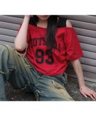 【ウィゴー/WEGO】のドッキングドロストショートT レッド|ID: prp329100004603056 ipo3291000000032735385