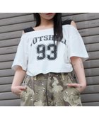 【ウィゴー/WEGO】のドッキングドロストショートT ホワイト|ID: prp329100004603056 ipo3291000000032735387