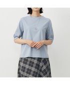 【ジェイ プレス/J.PRESS】の【洗える・抗菌防臭・接触冷感】ドライポンチ モックネック カットソー サックス系|ID: prp329100004603072 ipo3291000000032735534