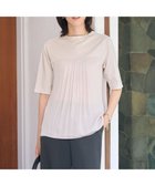 【ジェイ プレス/J.PRESS】の【洗える・抗菌防臭・接触冷感・吸水速乾】ドライポンチ フレア カットソー ライトベージュ系|ID: prp329100004603075 ipo3291000000034230647