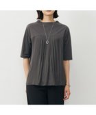 【ジェイ プレス/J.PRESS】の【洗える・抗菌防臭・接触冷感・吸水速乾】ドライポンチ フレア カットソー スレート系|ID: prp329100004603075 ipo3291000000034230648