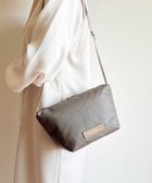 【エクエル ル スティル デヴィ/Hekher Le Style de Vie】の新型追加【日本製 / 汚れにくい】PUコートコットンキャンバス×牛革付属 ショルダーバッグ グレージュ|ID: prp329100004603080 ipo3291000000032735631