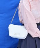 【エクエル ル スティル デヴィ/Hekher Le Style de Vie】の新型追加【日本製 / 汚れにくい】PUコートコットンキャンバス×牛革付属 ショルダーバッグ ホワイト|ID: prp329100004603080 ipo3291000000032975455