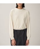 【エイトン/ATON】のFRESCA NUBUCK ロングスリーブTシャツ WARM WHITE|ID: prp329100004603081 ipo3291000000032735643